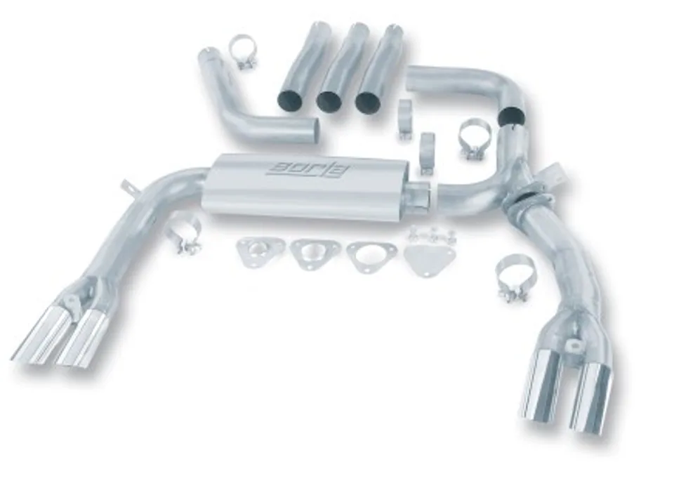Borla 84-92 Chevrolet Camaro / Pontiac Trans Am 5.0L/5.7L V8 3in Adj SS Cat-Back Exhaust w/ Adapters 14888 1 of 1