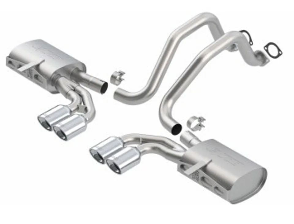 Borla 97-04 Chevrolet Corvette 5.7L 8cyl Touring SS Catback Exhaust 140426 1 of 1