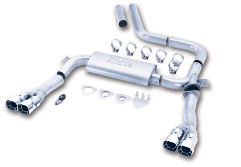 Borla 98-01 CAMARO/TRANS AM 5.7L V8 AT/MT Catback Exhaust Quad Tips 14780 1 of 1