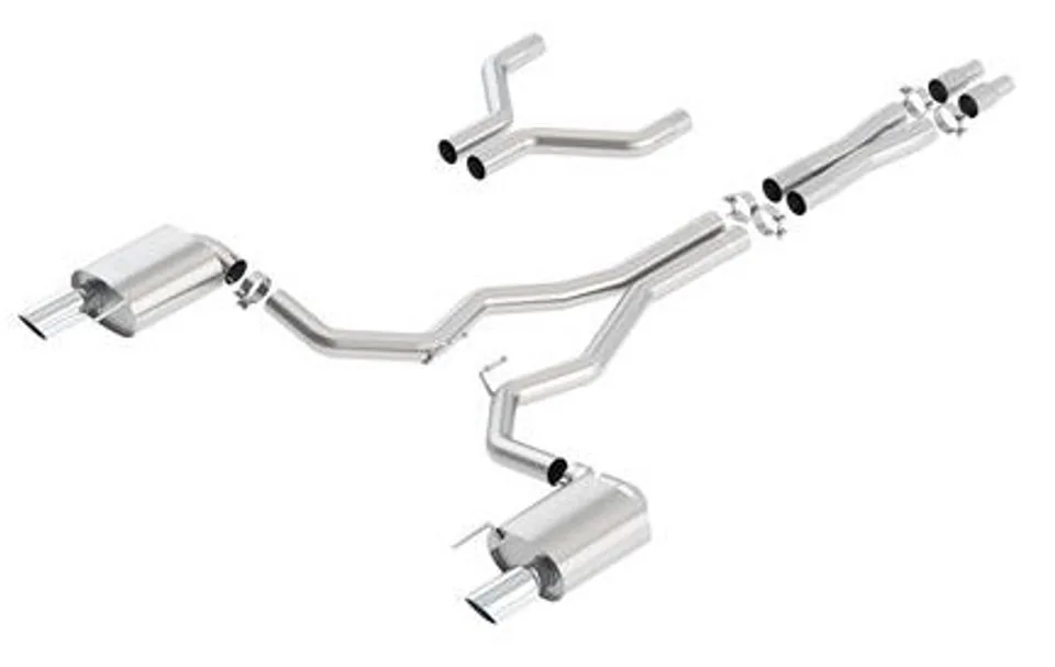 Borla Atak Cat-Back 15-17 Ford Mustang GT 5.0L V8 MT/AT 3in pipe 4in tip 140630 1 of 1