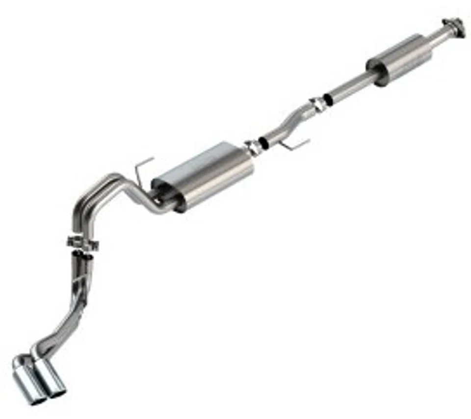 Borla F-150 2021 5.0L 4dr CC SB EC STB Lariat/KR/Platinum/LTD 3/2.25 DSE Cat-Back Touring CHR Tips 140873 1 of 1