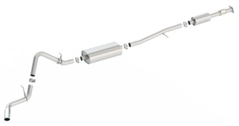 Borla S-Type Cat-Back 19-20 Chevrolet Silverado Side Exit Exhaust 140800 1 of 1