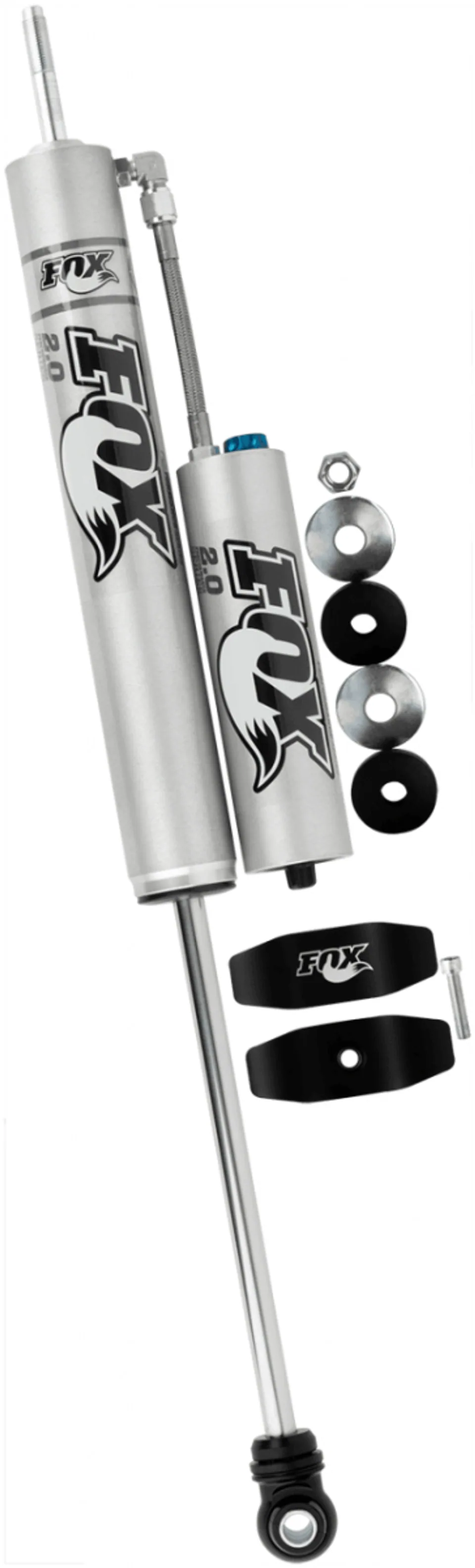Fox 07-18 Jeep JK 2.0 Factory Series 11.6in. Smooth Body R/R Front Shock w/CD Adj. / 4-6in. Lift 985-26-011 2 of 6