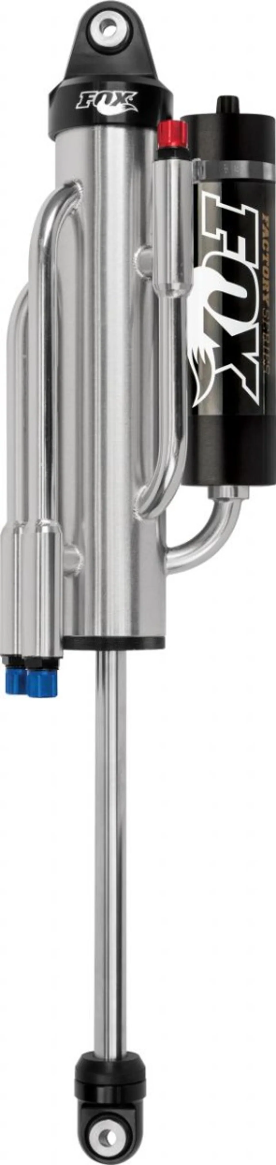 Fox 10-14 Ford Raptor 3.0 Factory Series 11.48in. External QAB P/B Reservoir Rear Shock Set - Black/Zinc 883-09-047 1 of 1