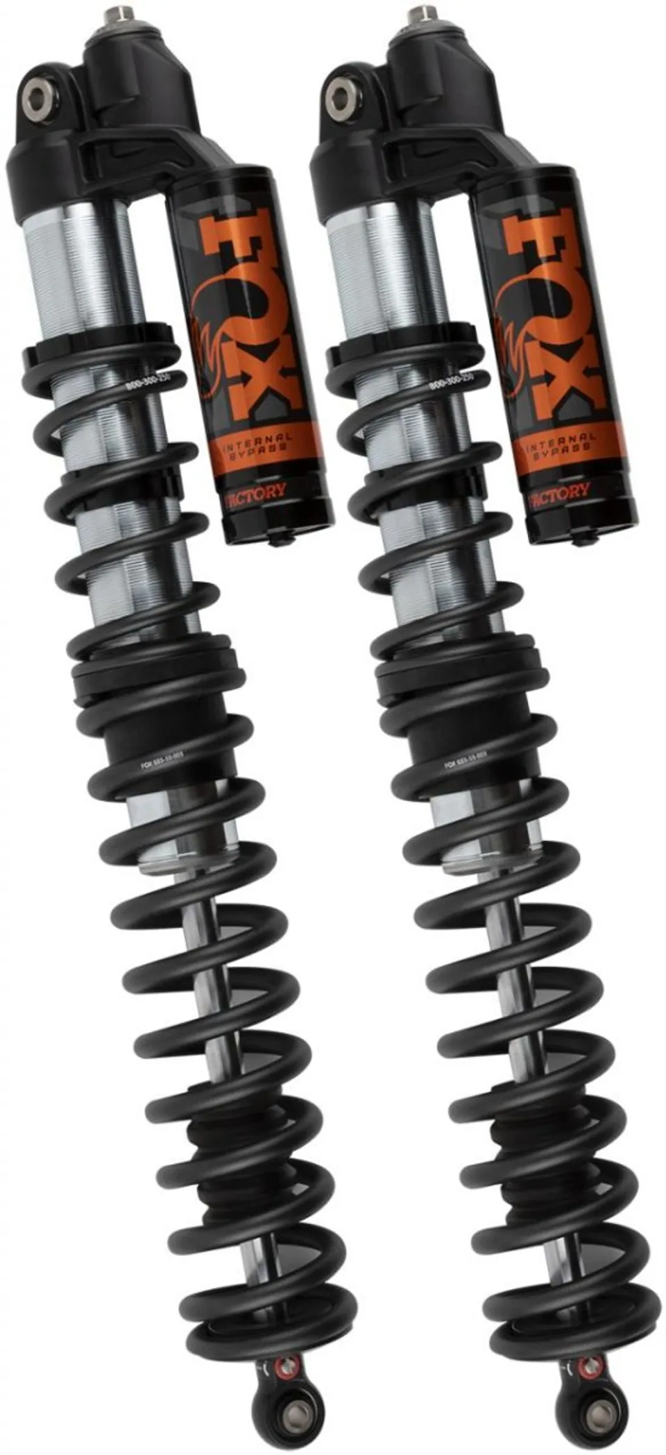 Fox 17-20 Can-Am Maverick X3 Turbo 2.5 Podium RC2 Int. Bypass Shock 7/8in. Shaft w/DSC - Front Set 885-08-119 2 of 5