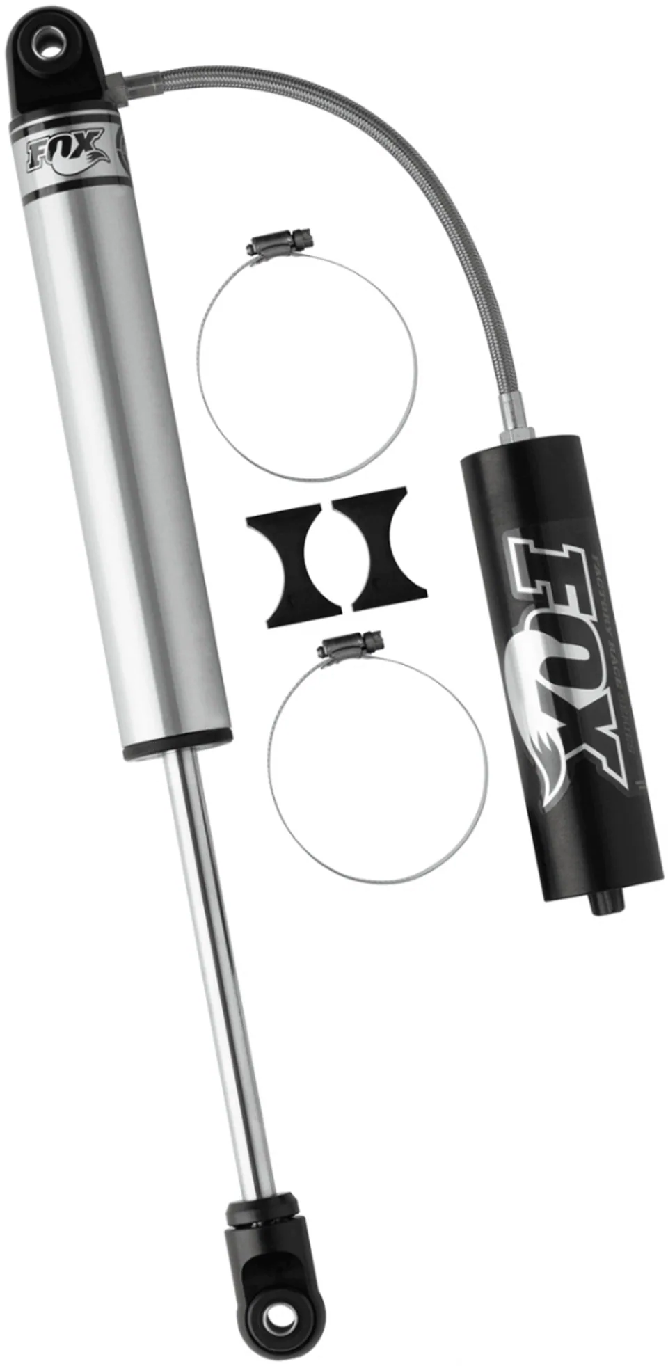 Fox 2.0 Factory Series 8.5in. Smooth Body Remote Res. Shock w/Hrglss Eyelet/Cap (Custom Valv) - Blk 980-24-031-1 2 of 5