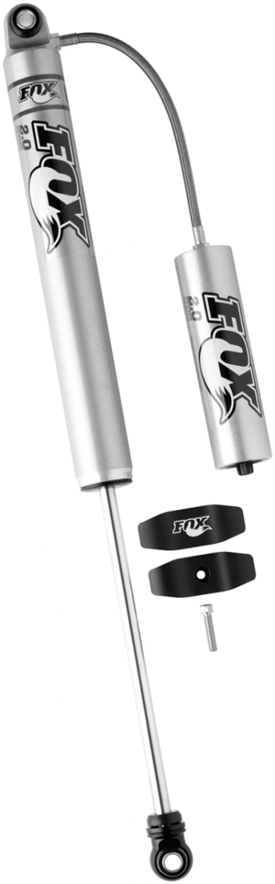 Fox 2.0 Performance Series 10.1in. Smooth Body R/R Shock Aluminum / Std Travel / Eyelet Ends - Black 985-24-052 2 of 5