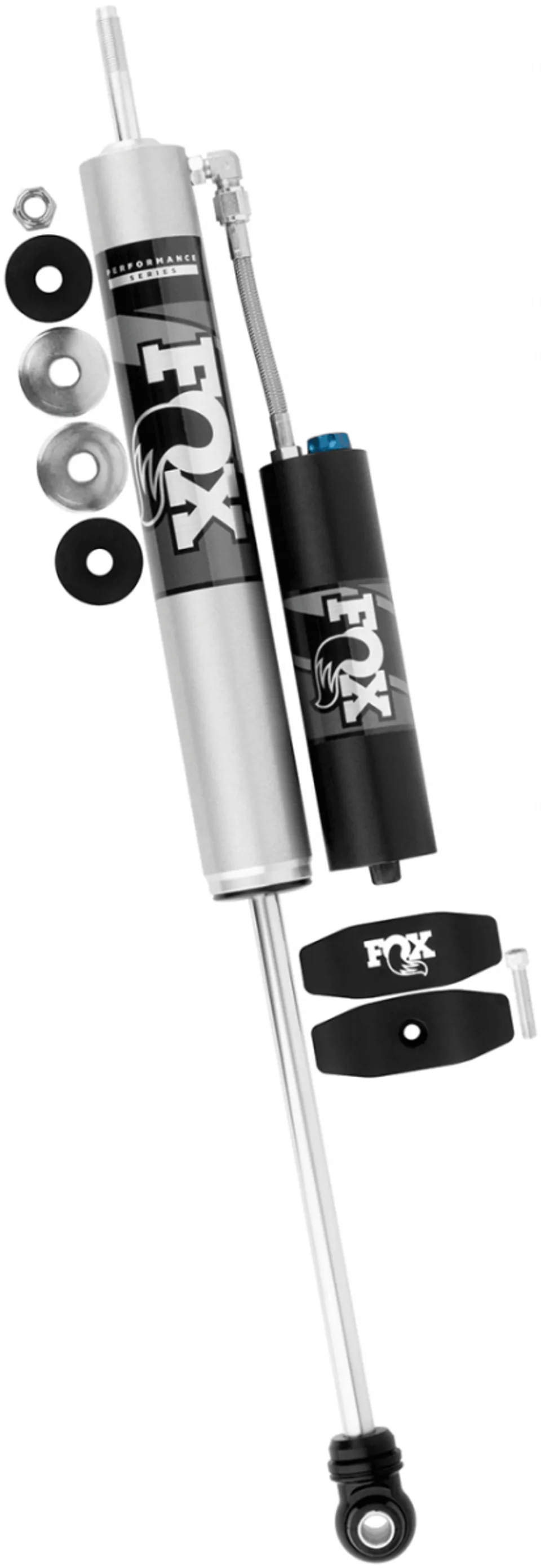 Fox 2017+ Ford Super Duty 2.0 Perf Series 12.1in. Smooth Body IFP Rear Shock / 0-1in. Lift w/ CD Adj 985-26-174 3 of 5