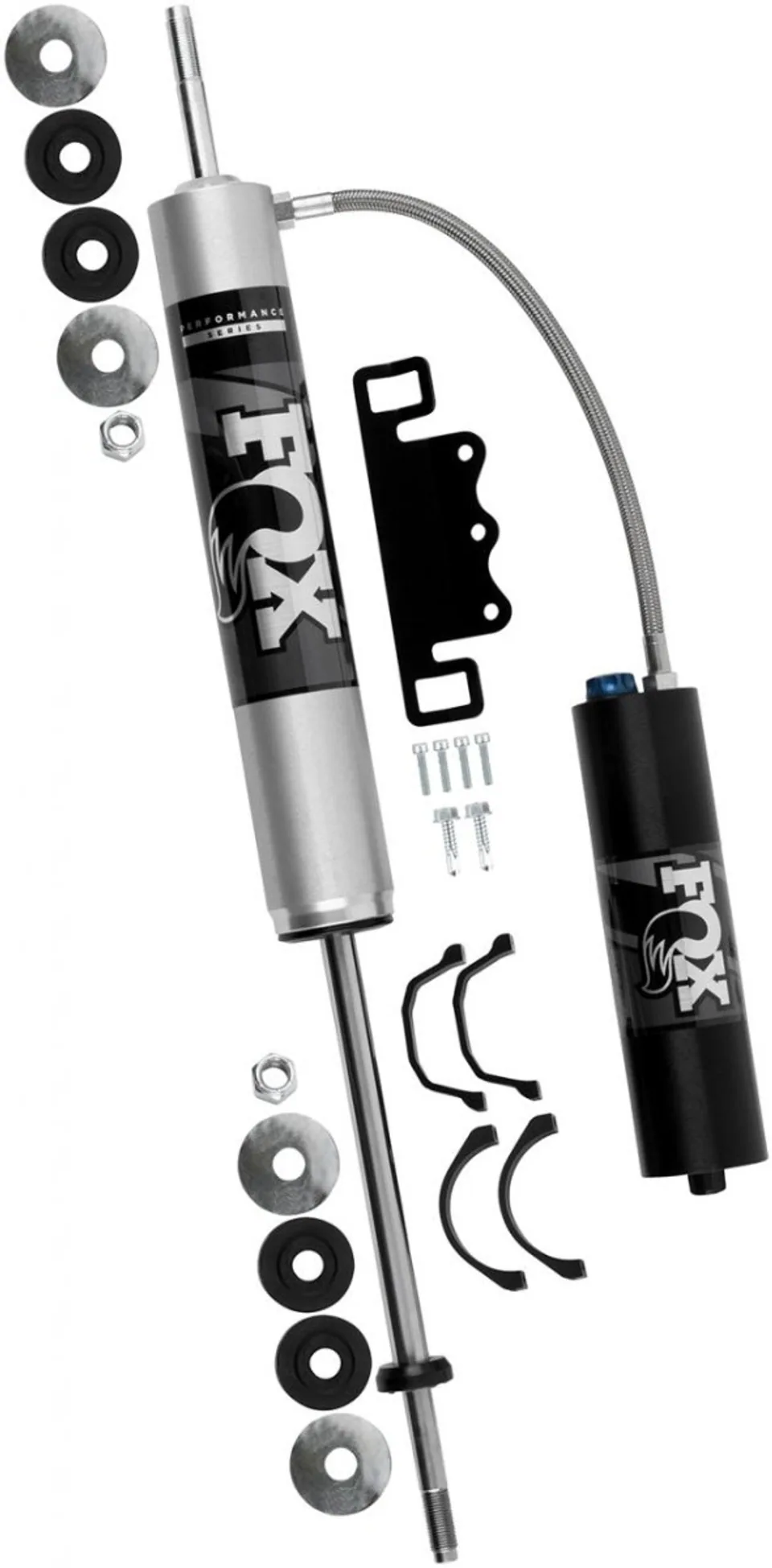 Fox 88-19 Nissan Patrol Y60 & Y61 2.0 Perf Series Frt Remote Reservoir Shock 0-1.5in Lift CD Adjuster 985-26-223 2 of 6