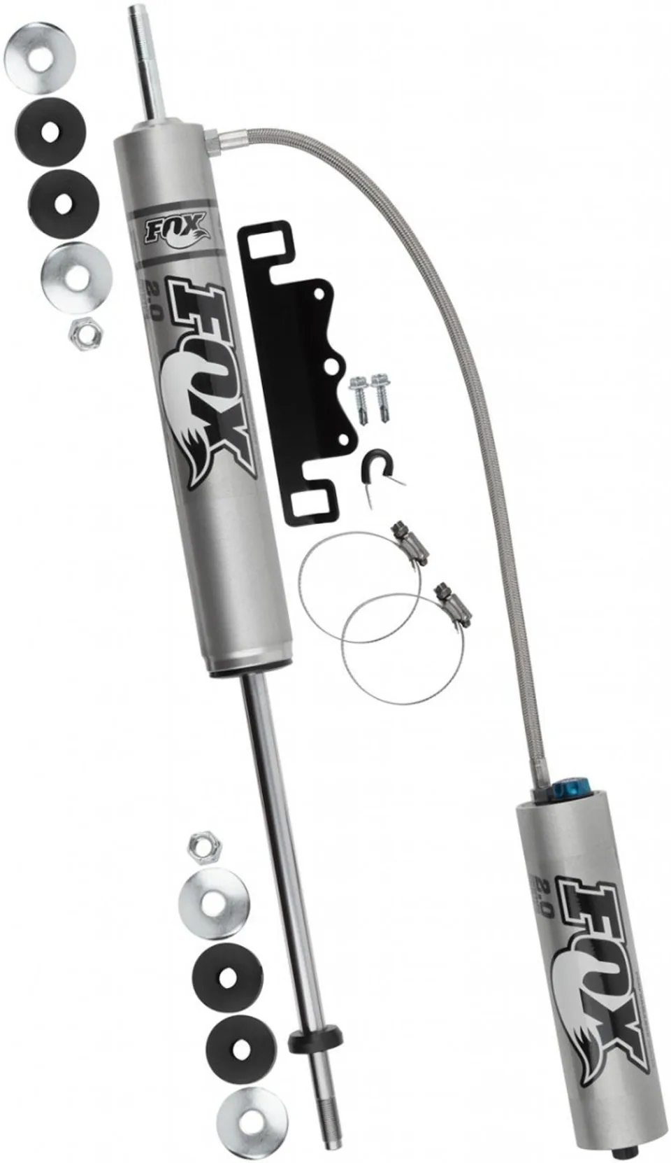 Fox 89-98 Land Rover Discovery 83-14 Defender 71-93 Range Rover I 2.0 Perf Series 8.6in. Smooth Body Remote Res. Front Shock - CD Adj 985-26-122 2 of 6