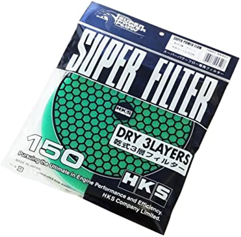 HKS 3 Layer Dry 150mm Green Replacement Filter Element 70001-AK021 1 of 1