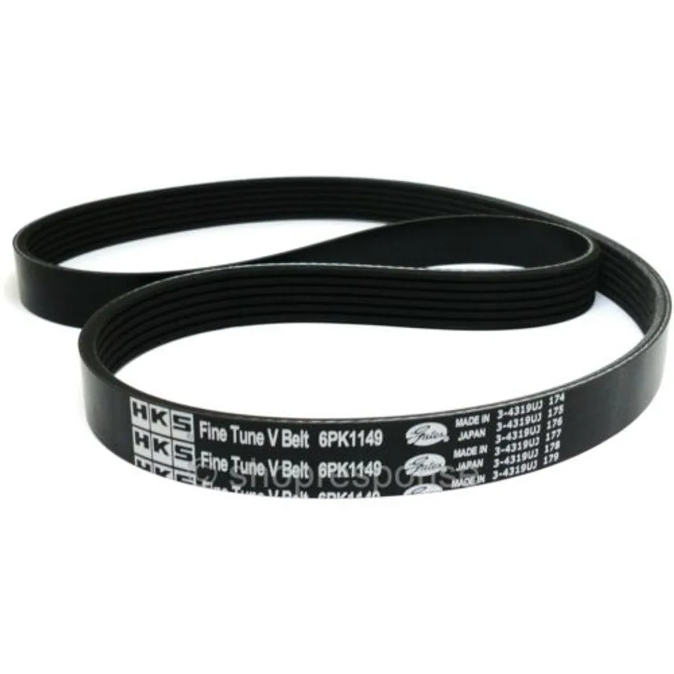 HKS FINE TUNE V-BELT 6PK1149 TOYOTA GR SUPRA 3.0 24996-AK051 1 of 1