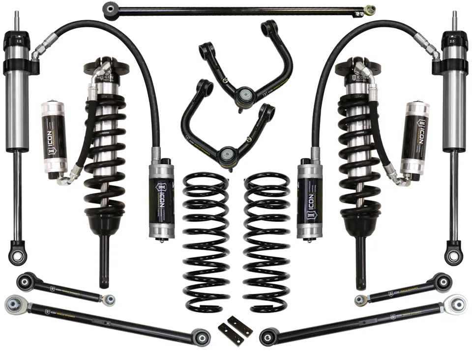 ICON 2010-2024 Toyota 4Runner/2010-2014 Toyota FJ Cruiser, 0-3.5" Lift Stage 7 Suspension System, Tubular UCA k53067t 1 of 1