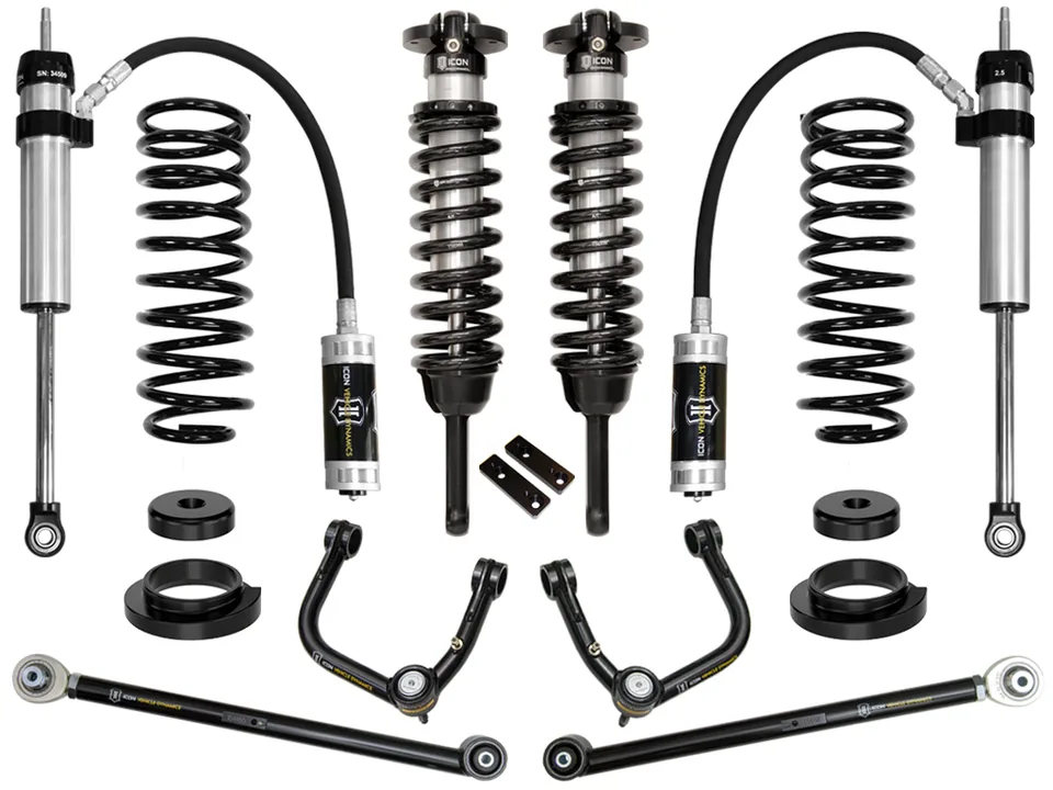 ICON 03-09 GX470 0-3.5" STAGE 4 SUSPENSION SYSTEM W TUBULAR UCA k53174t 1 of 2