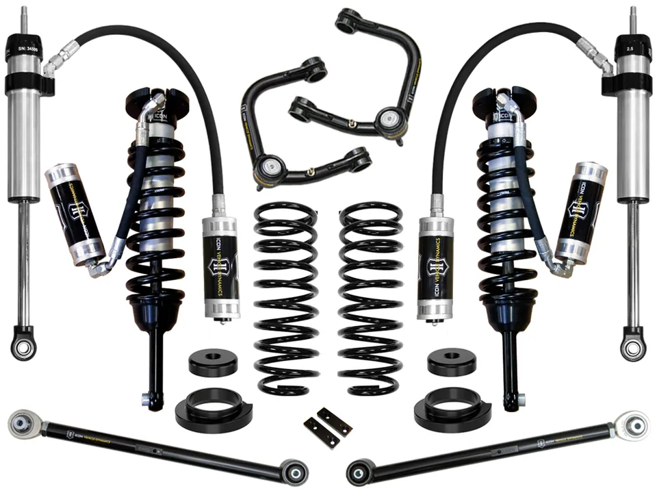 ICON 03-09 GX470 0-3.5" STAGE 5 SUSPENSION SYSTEM W TUBULAR UCA k53175t 1 of 2