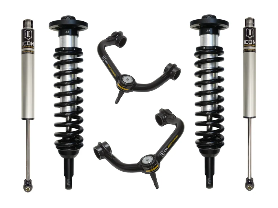 ICON 04-08 FORD F150 2WD 0-2.63" STAGE 2 SUSPENSION SYSTEM W TUBULAR UCA k93031t 1 of 1