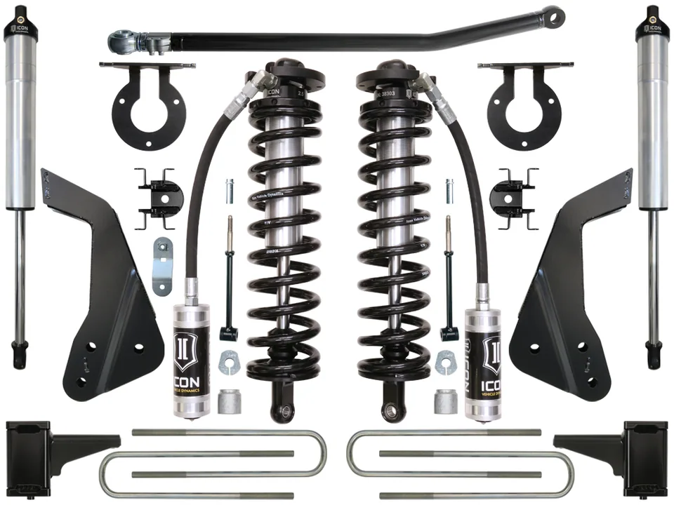 ICON 05-07 FORD F-250/F-350 4-5.5" STAGE 2 COILOVER CONVERSION SYSTEM k63112 1 of 1