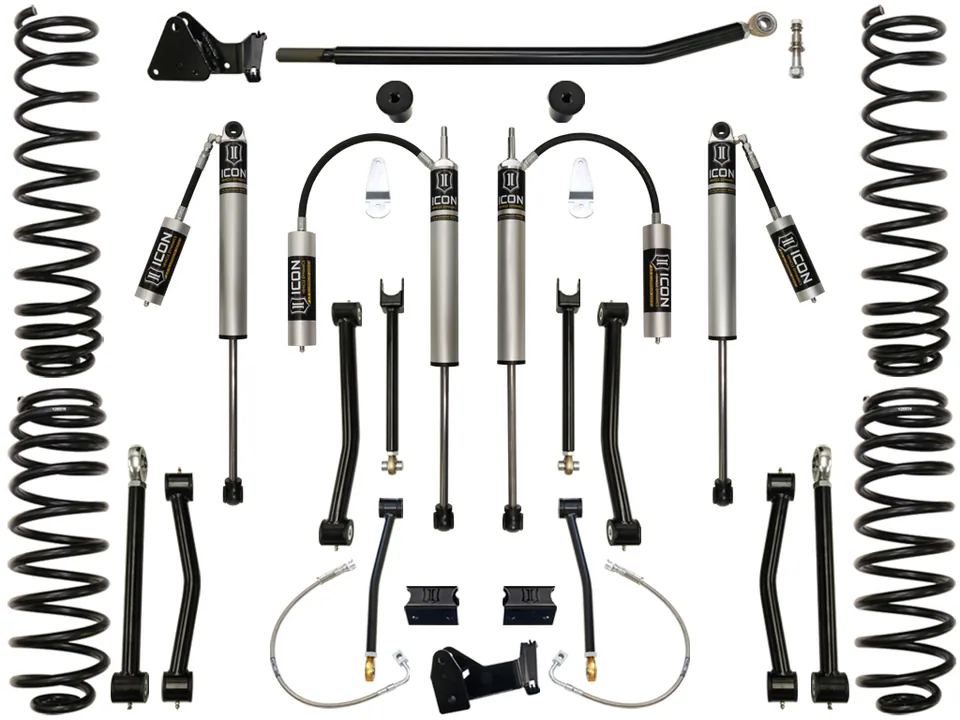 ICON 07-18 JEEP JK 4.5" STAGE 2 SUSPENSION SYSTEM k24002 2 of 2
