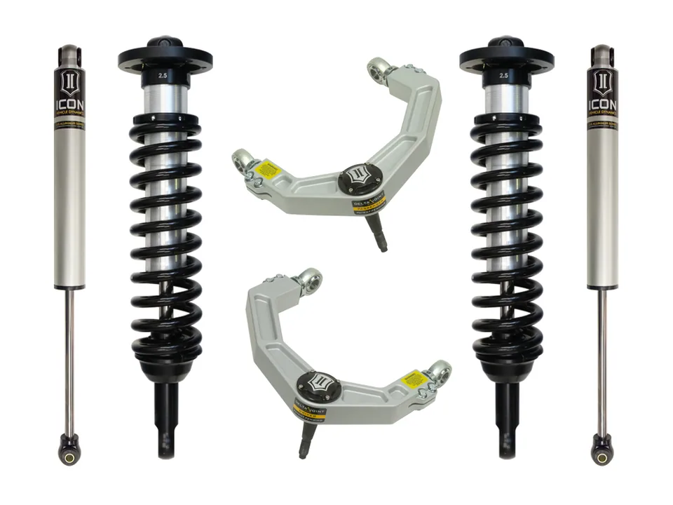 ICON 09-13 FORD F150 2WD 0-2.63" STAGE 2 SUSPENSION SYSTEM W BILLET UCA k93011 2 of 2