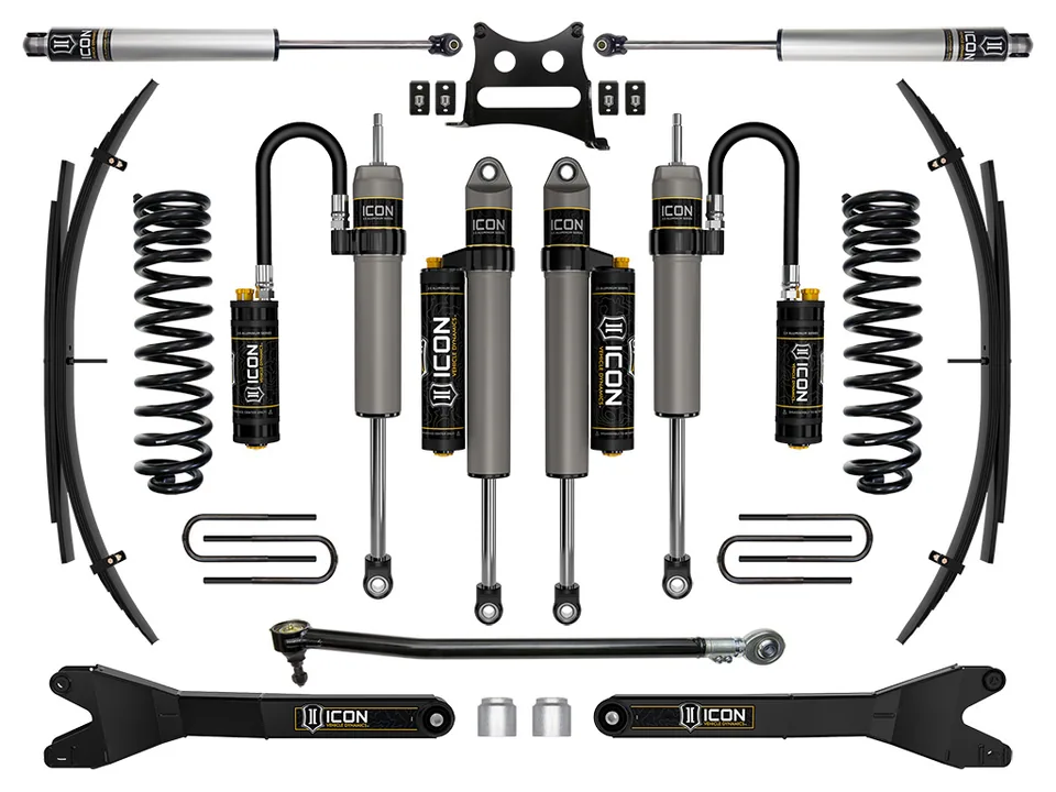 ICON 17-19 Ford F250/F350 4WD, 2.5" Lift, Stage 6 Suspension Sys w/ Leaf Spring k62516l 1 of 1