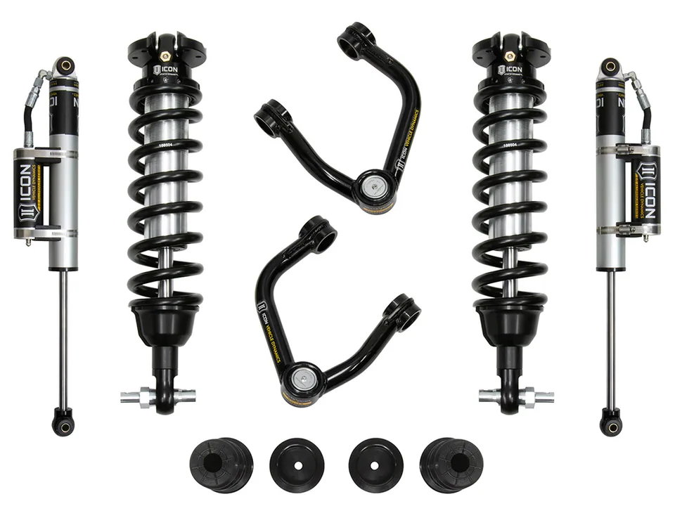 ICON 20-23 Ford Ranger, 0-3.5" Lift, Stage 3 Susp Sys, Tubular UCA Steel Knuckle k93203ts 1 of 3