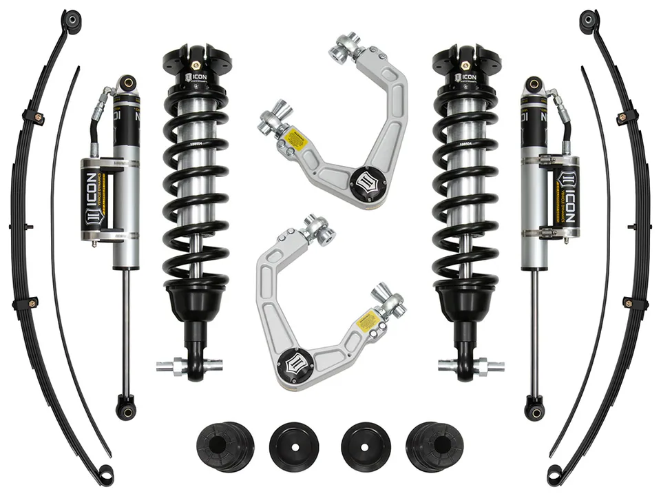 ICON 19-21 Ford Ranger, 0-3.5" Lift, Stage 6 Susp System, Billet UCA Al Knuckle k93206a 1 of 4