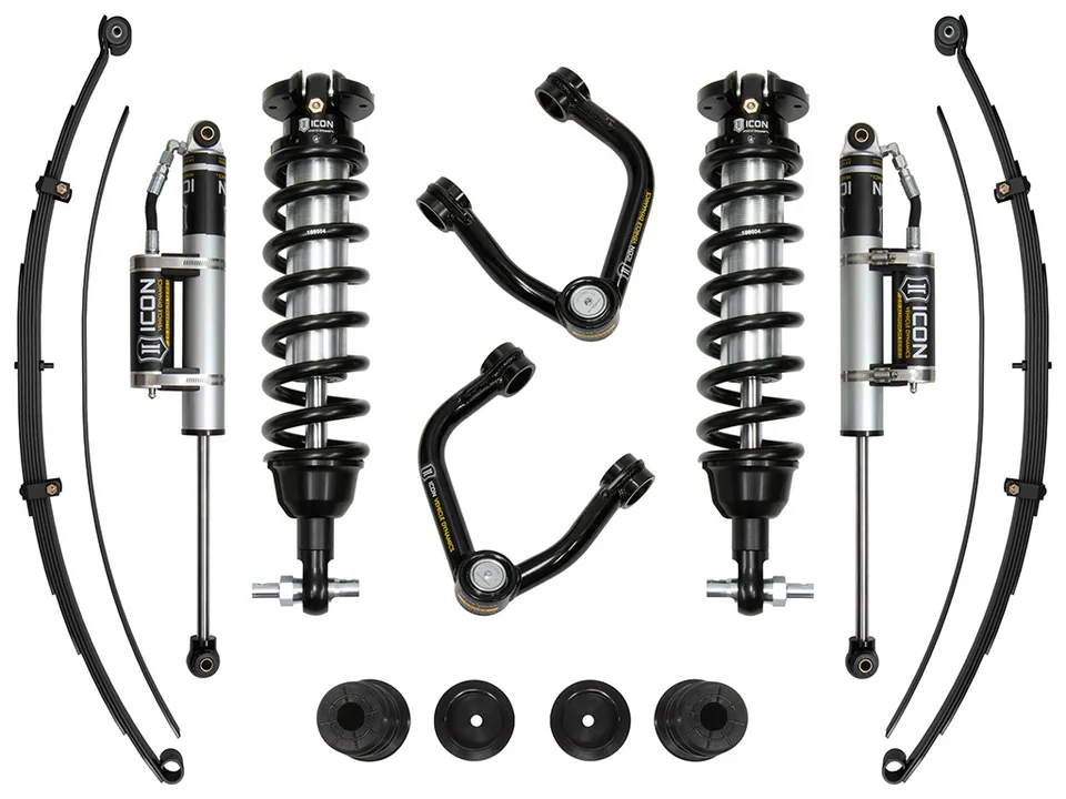 ICON 19-21 Ford Ranger, 0-3.5" Lift, Stage 6 Susp System, Tubular UCA Al Knuckle k93206ta 1 of 4