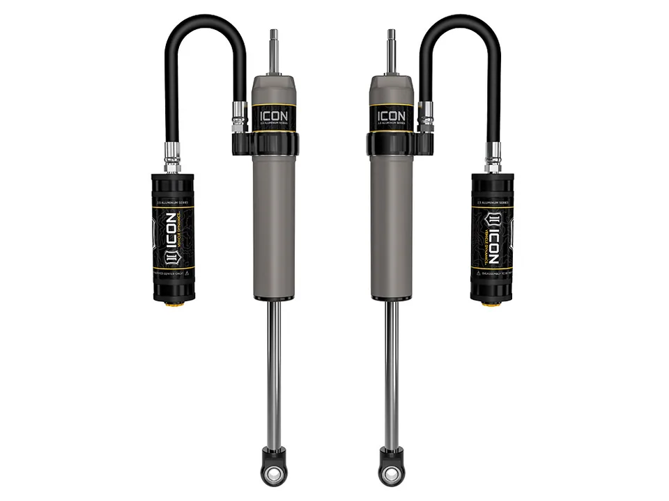 ICON 1991-2007 Toyota Land Cruiser 80/100 Series, 4-6" Lift, Rear, V.S. 2.5 Aluminum Series Shock Absorbers, Remote Reservoir, Pair 57804p 1 of 1