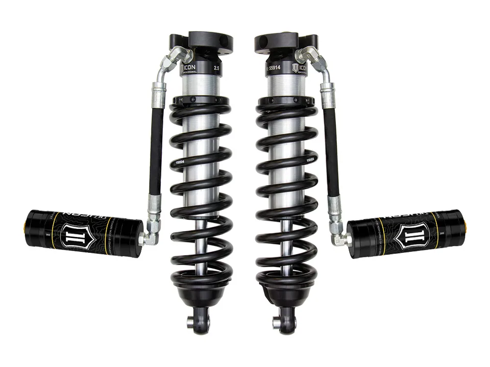 ICON 1996-2004 Toyota Tacoma, 0-3" Lift, Front,V.S. 2.5 Series Coilover Kit, Extended Travel, Remote Reservoir 58715 1 of 1