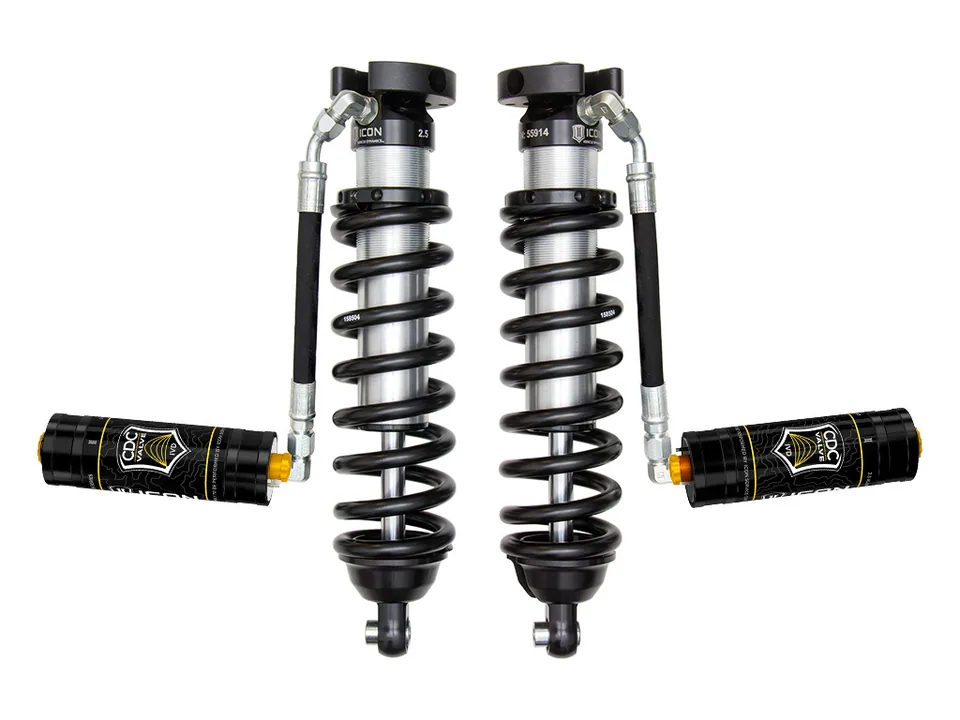 ICON 1996-2004 Toyota Tacoma, 0-3" Lift, Front,V.S. 2.5 Series Coilover Kit, Extended Travel, Remote Reservoir w/ CDCV 58715c 1 of 1