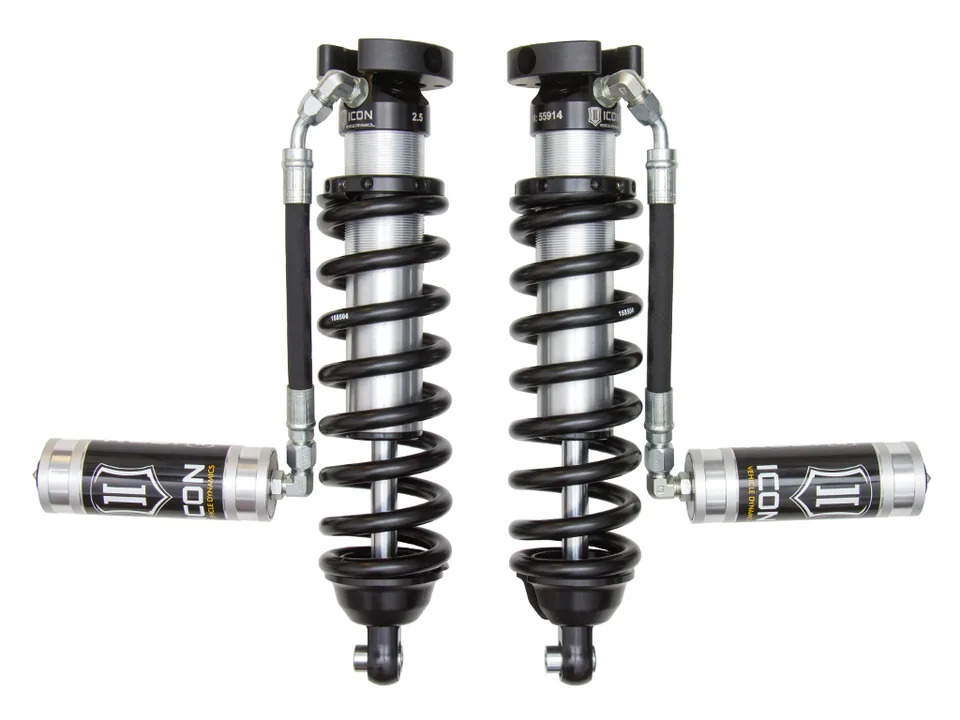 ICON 1996-2004 Toyota Tacoma, 0-3" Lift, Front, V.S. 2.5 Series Coilover Kit, Remote Reservoir 58710 1 of 1