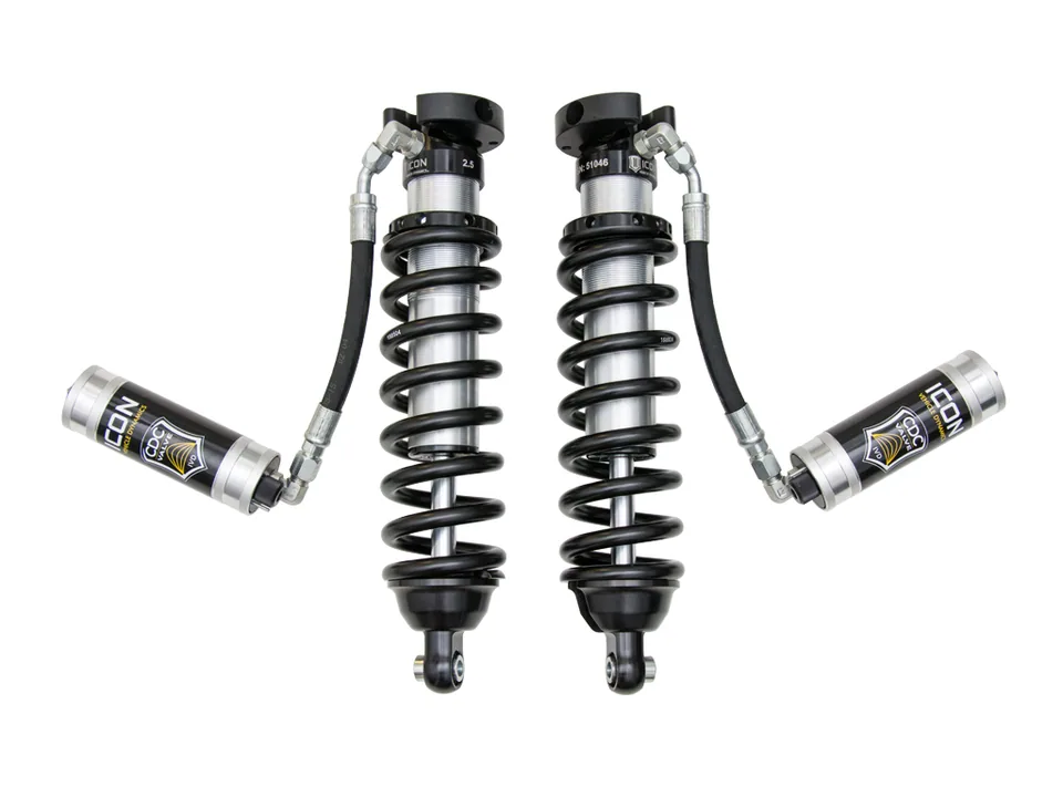 ICON 1996-2004 Toyota Tacoma, 0-3" Lift, Front,V.S. 2.5 Series Coilover Kit, Remote Reservoir w/ CDCV 58710c 1 of 1