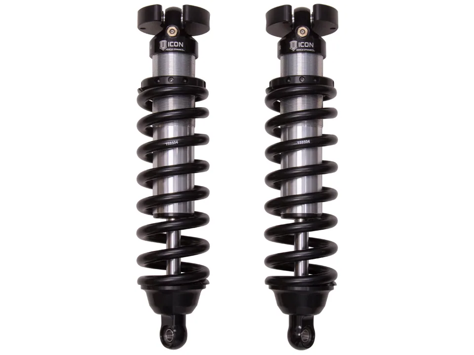 ICON 1996-2004 Toyota Tacoma/1996-2002 Toyota 4Runner, 0-3" Lift, Front, V.S. 2.5 Series Coilover Kit, Extended Travel, Internal Reservoir, 700 lbs/in Spring Rate 58615-700 1 of 1