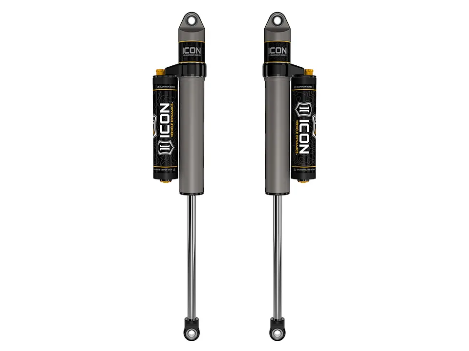 ICON 1999-2024 Ford F-250/F-350 Super Duty, 3-6" Lift, Rear, V.S. 2.5 Aluminum Series Shock Absorbers, Piggyback Reservoir w/ CDCV, Pair 37701cp 1 of 1