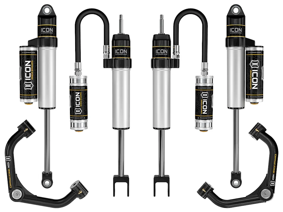ICON 20-UP GM 2500HD/3500 0-2" STAGE 2 SUSPENSION SYSTEM (TUBULAR) k78352t 1 of 3