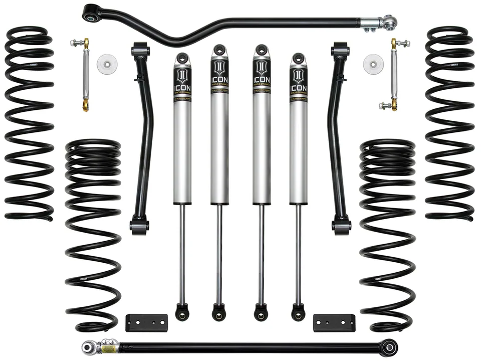 ICON 20-UP JEEP GLADIATOR 2.5" STAGE 4 SUSPENSION SYSTEM k22104 1 of 2