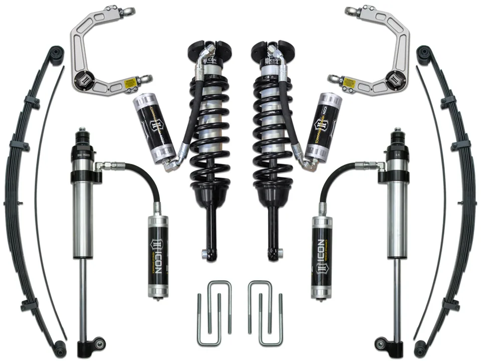 ICON 2005-2015 Toyota Tacoma 0-3.5" Lift/2016-2023 Tacoma 0-2.75" Lift, Stage 8 Suspension System, Billet UCA k53008 1 of 3