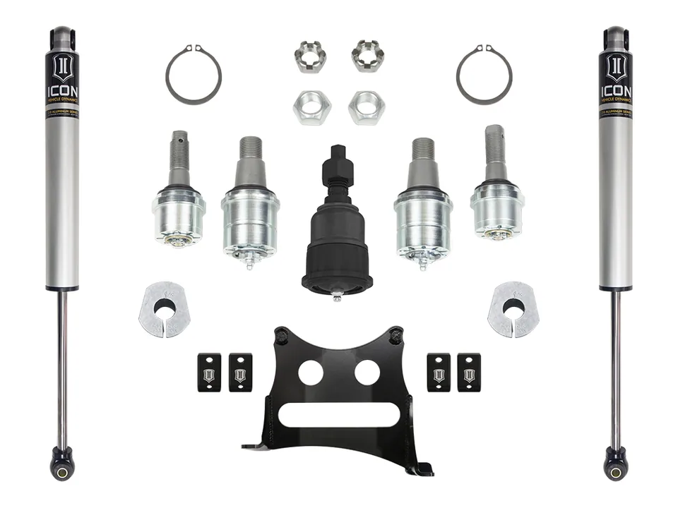 ICON 2005-2022 Ford F-250/F-350 Super Duty 4WD, Ultimate Front End Kit, Stage 3 K6213 1 of 6