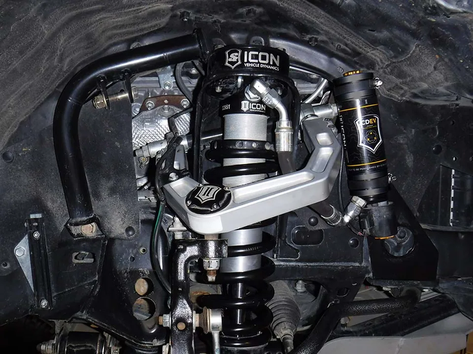 ICON 2005-2023 Toyota Tacoma, 2.5 VS Extended Travel, Remote Reservoir w/ CDEV Coilover Kit, 700 lbs/in Coils 58735E-700 6 of 6