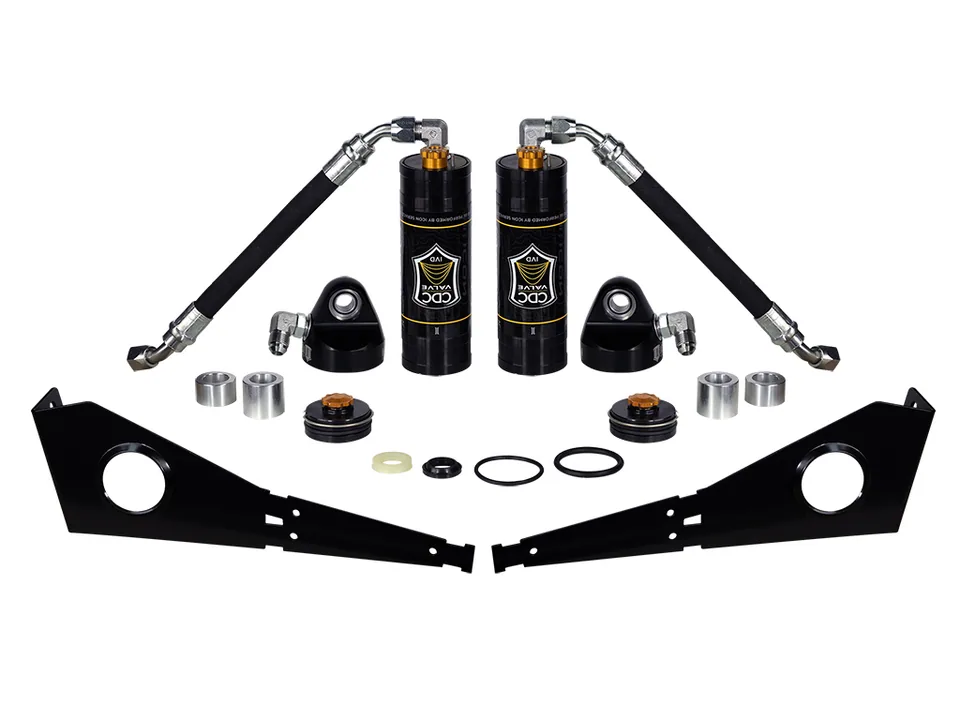 ICON 2005-2023 Toyota Tacoma/2007-2014 FJ Cruiser/2003-2024 4Runner, Front, Coilover Reservoir w/CDCV Upgrade Kit w/ Seals, Pair 51035C 1 of 1