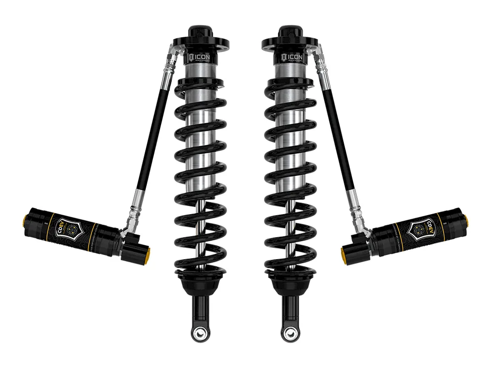 ICON 2005-2023 Toyota Tacoma/2010-2024 Toyota 4Runner, 2.5 VS Remote Reservoir w/ CDEV, Long Travel Coilover Kit 59730E-CB 1 of 5