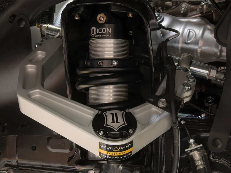 ICON 2007-2014 Toyota FJ Cruiser/2003-2024 Toyota 4Runner/2003-2023 Lexus GX, Billet Upper Control Arm, w/ Delta Joint Kit 58551dj 4 of 6