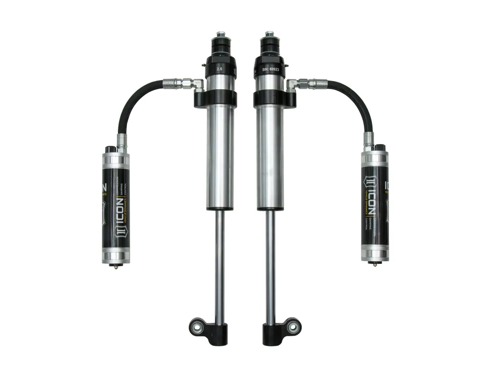 ICON 2005-2023 Toyota Tacoma, Rear, 2.5 RXT Remote Reservoir w/ CDCV Shocks, Pair 57826cp 1 of 2