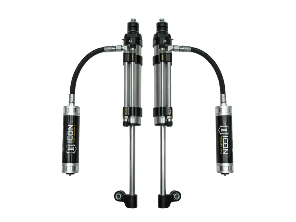 ICON 2005-2023 Toyota Tacoma, Rear, RXT 2.5 Omega Bypass Remote Reservoir Shocks, Pair 59926p 1 of 3