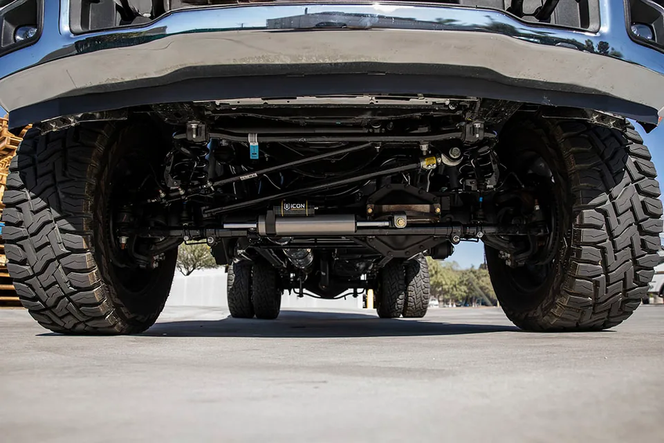 ICON 2005-2024 Ford F-450/F-550 Super Duty, 2.5 Piggyback Centerline Steering Stabilizer Kit 65054 6 of 6