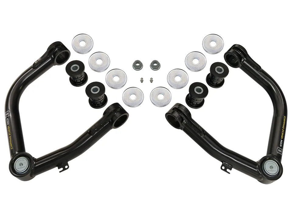 ICON 2007-2021 Toyota Tundra/2008-2022 Toyota Sequoia, Tubular Front Upper Control Arm w/ Delta Joint Kit 58460dj 1 of 4