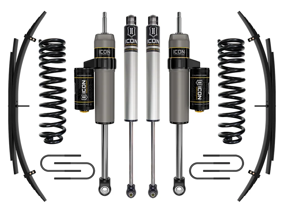 ICON 2008-2010 Ford F-250/F-350 Super Duty 4WD Diesel, 2.5" Lift, Stage 2 Suspension System w/ Expansion Packs K62572 1 of 1