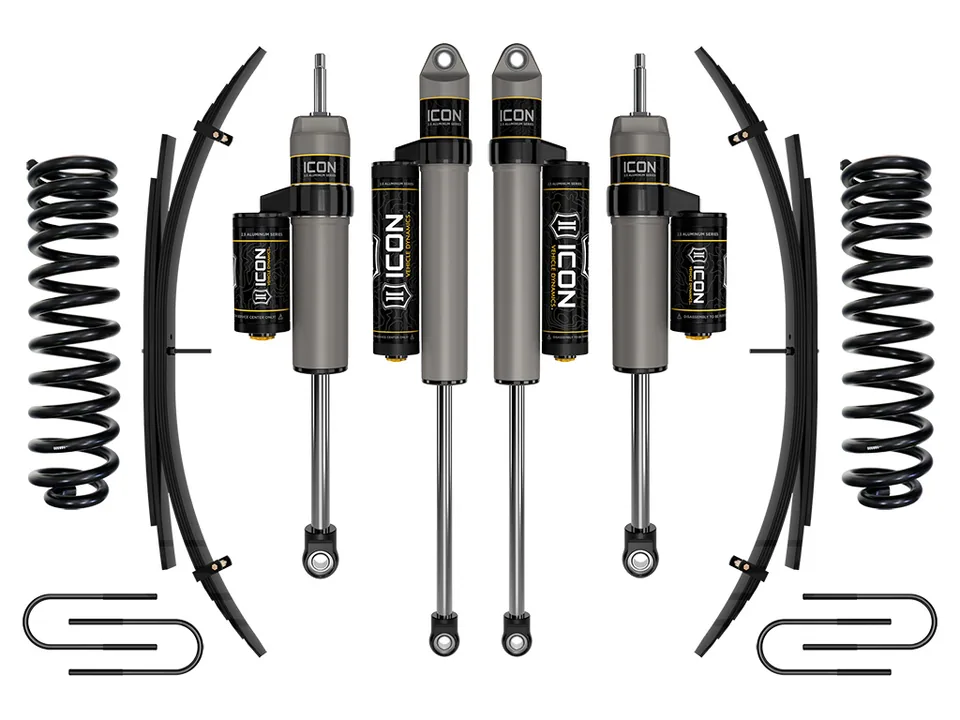 ICON 2008-2010 Ford F-250/F-350 Super Duty 4WD Diesel, 2.5" Lift, Stage 3 Suspension System w/ Expansion Packs K62573 1 of 1