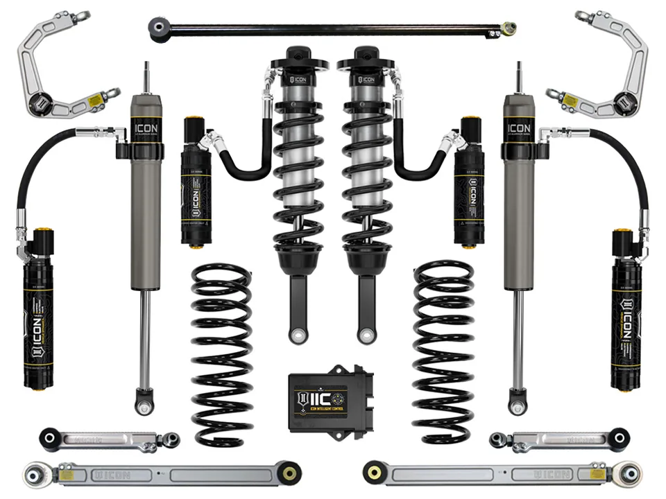 ICON 2010-2024 Toyota 4Runner, 0-3.5" Lift Stage 9 Suspension System, Billet UCA K53069 1 of 5