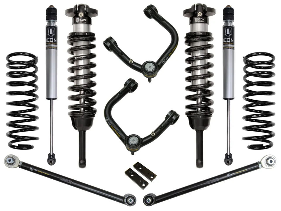 ICON 2010-2024 Toyota 4Runner/2010-2014 Toyota FJ Cruiser, 0-3.5" Lift Stage 3 Suspension System, Tubular UCA k53063t 1 of 1